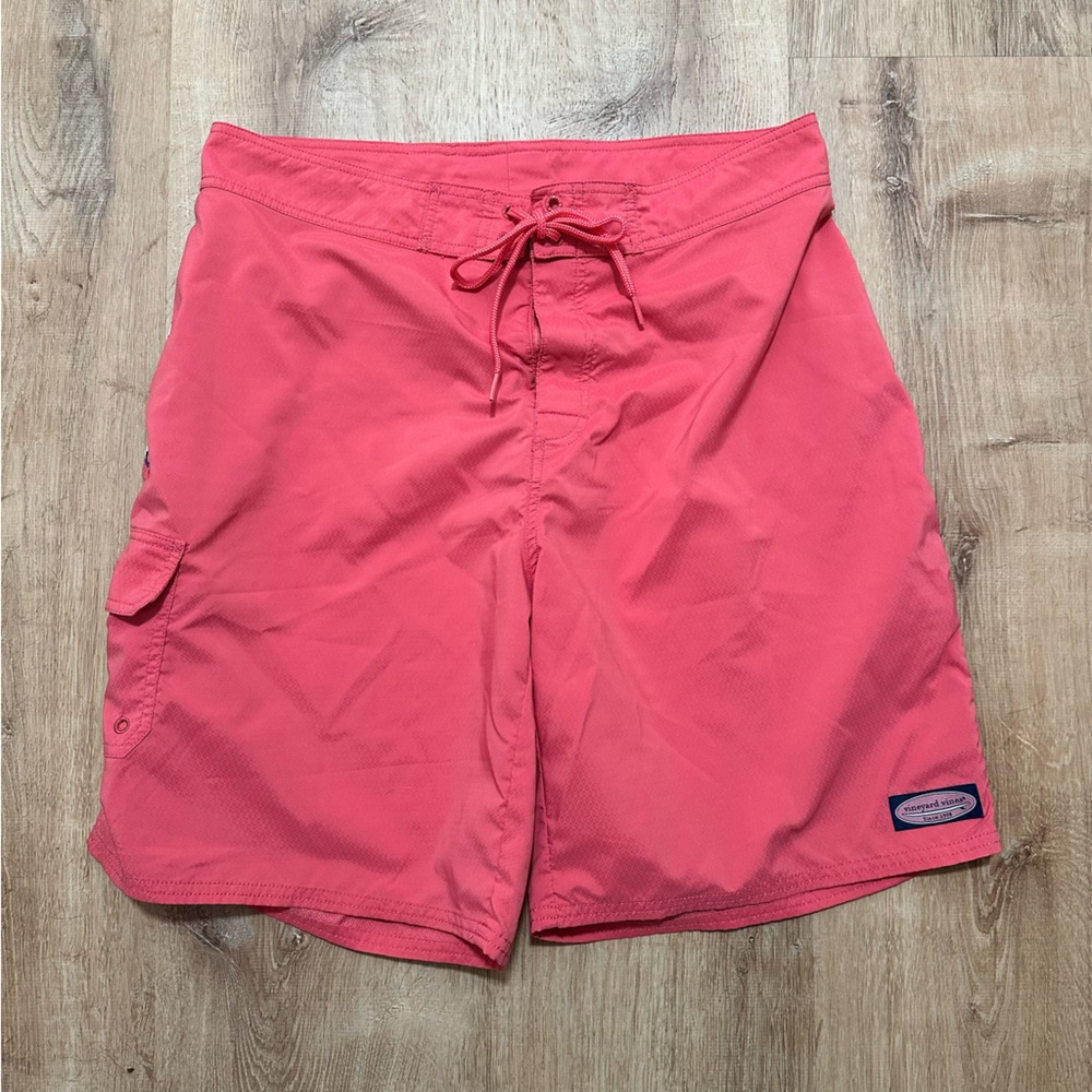 VINEYARD VINES |‎ Men’s Coral Swim Shorts, Size 36